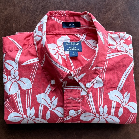 J Crew | S | Slim S/S Hawaiian Shirt - Picture 11 of 11